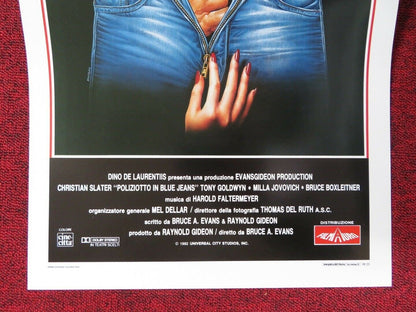 KUFFS ITALIAN LOCANDINA (27.5"x13") POSTER CHRISTAIN SLATER TONY GOLDWYN 1992 Movie posters