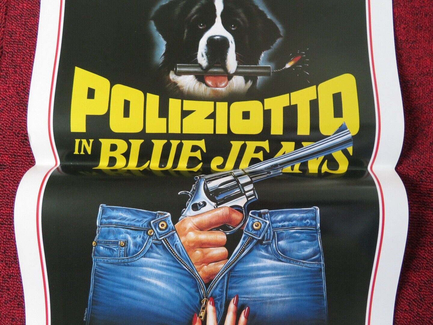 KUFFS ITALIAN LOCANDINA (27.5"x13") POSTER CHRISTAIN SLATER TONY GOLDWYN 1992 Movie posters