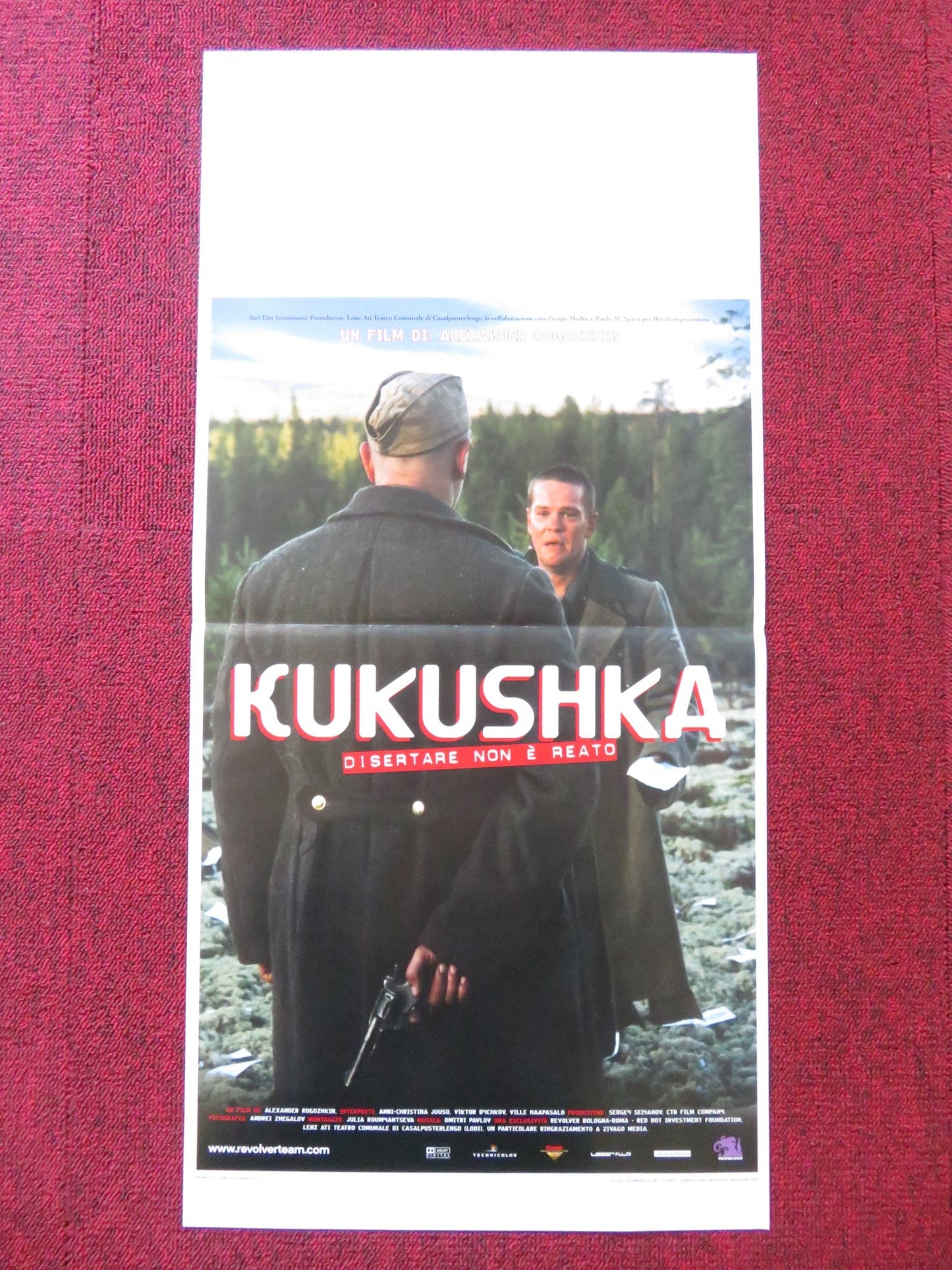KUKUSHKA / THE CUCKOO ITALIAN LOCANDINA POSTER ANNI - KRISTIINA JUUSO 2003 Rendezvous Cinema Movie posters
