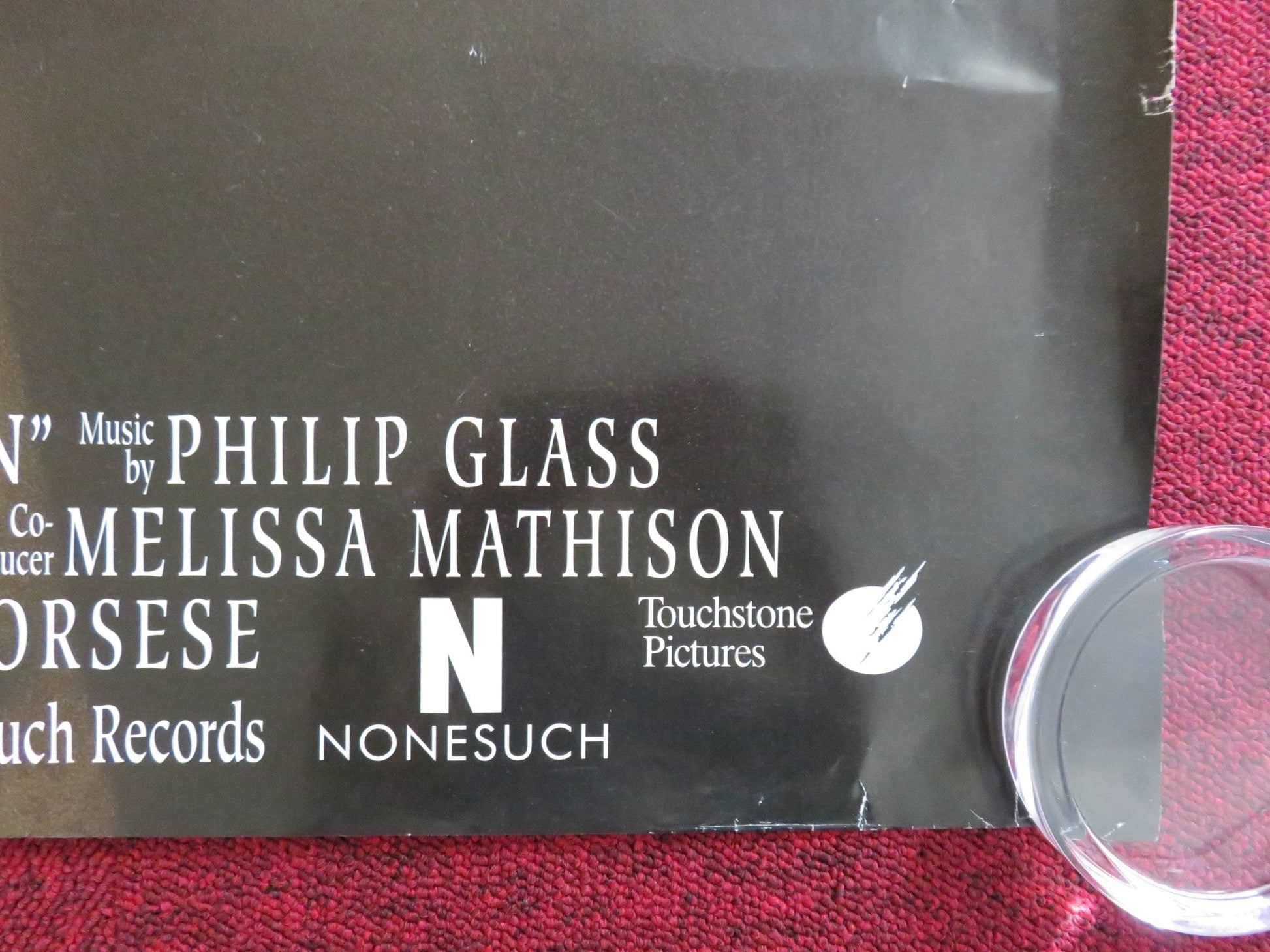 KUNDUN UK QUAD (30"x 40") ROLLED POSTER TENZIN THUTHOB TSARONG 1997 Rendezvous Cinema Movie posters