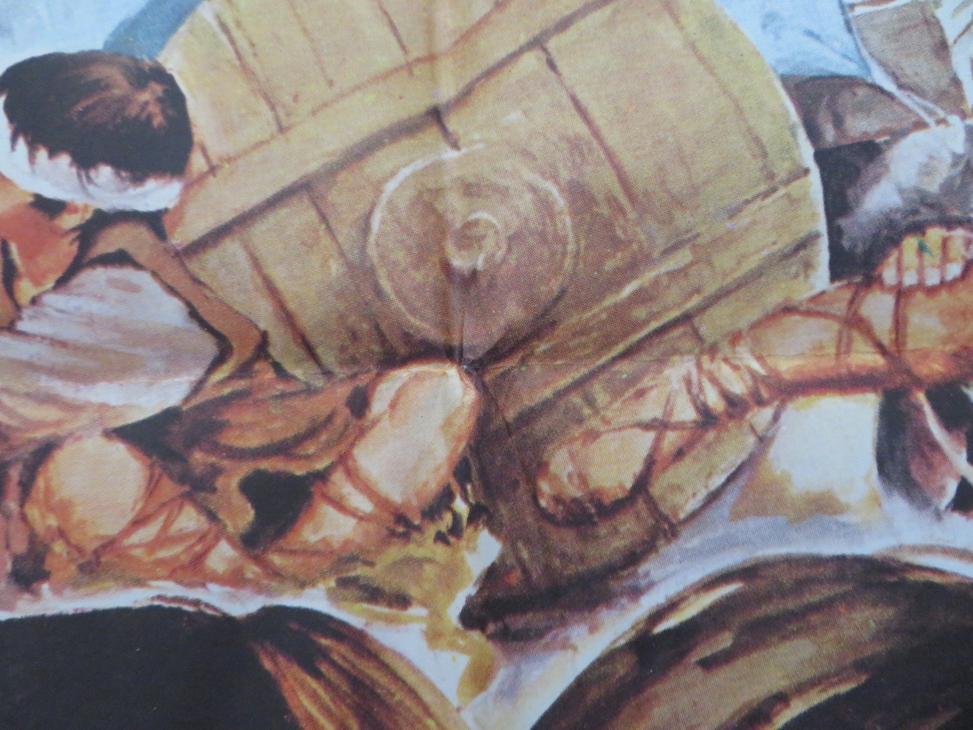 KUNG FU KIDS BREAK AWAY FOLDED SPANISH POSTER HO WANG TI OU 1980 Rendezvous Cinema Movie posters