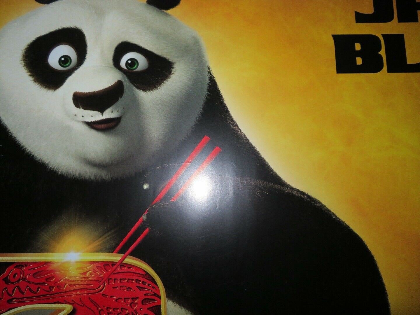 KUNG FU PANDA 2 QUAD (30"x 40") ROLLED POSTER JACK BLACK DUSTIN HOFFMAN Movie posters