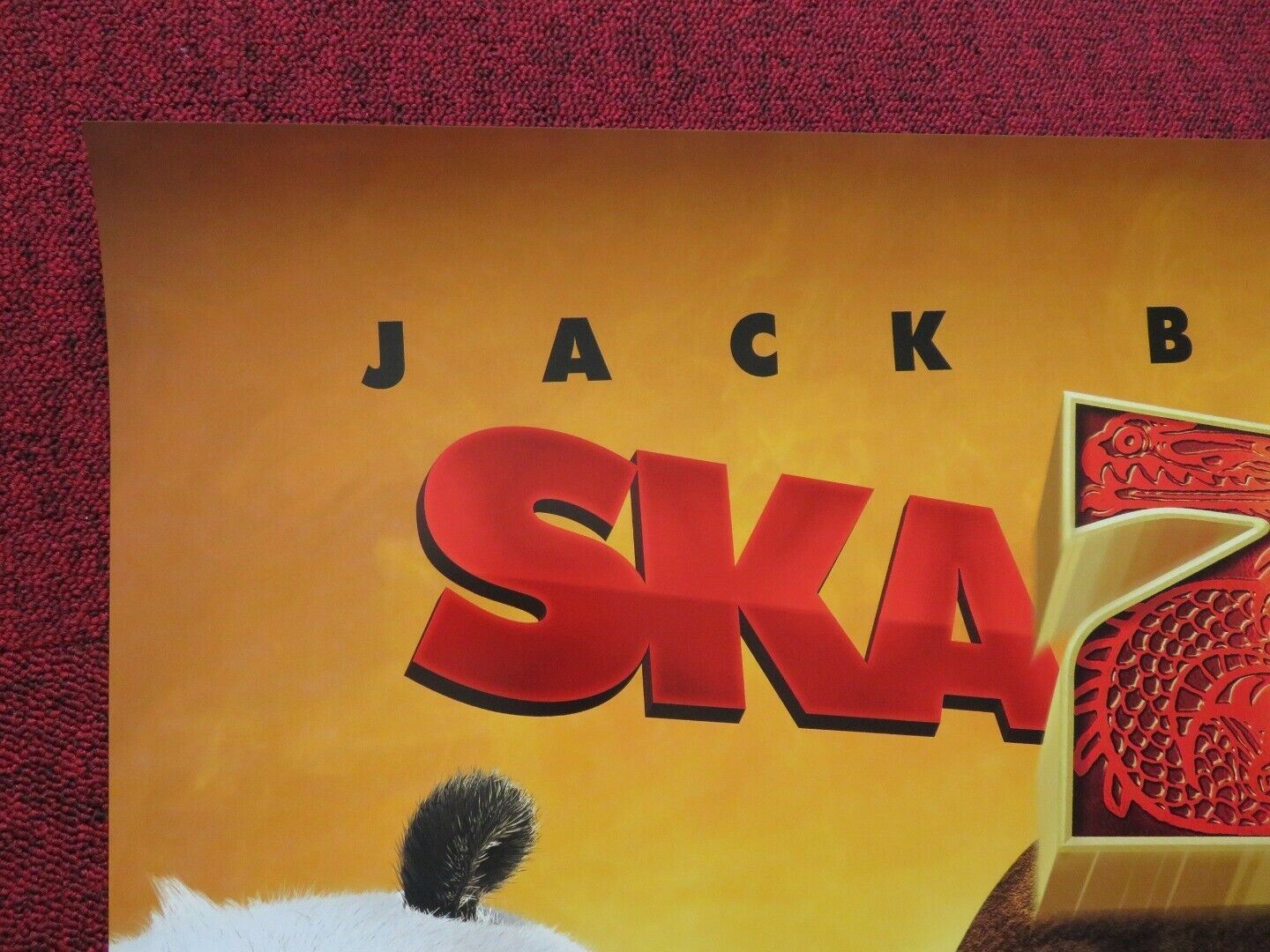 KUNG FU PANDA 2 US ONE SHEET ROLLED POSTER JACK BLACK 2011 Movie posters