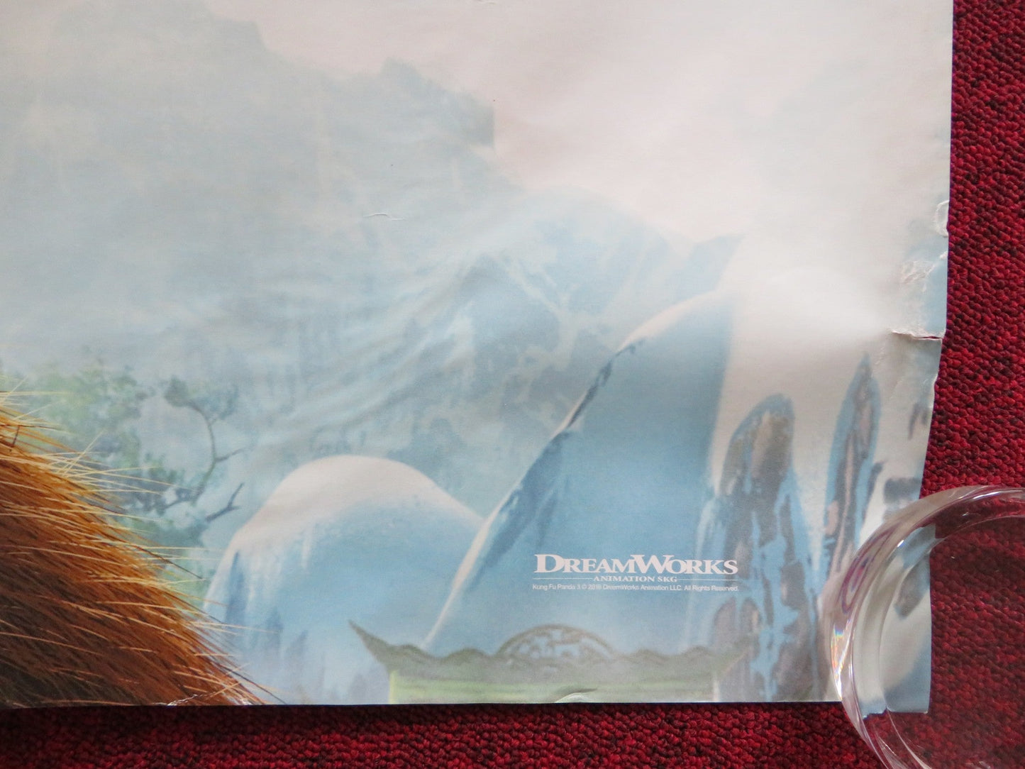KUNG FU PANDA 3 - B UK QUAD (30"x 40") ROLLED POSTER JACK BLACK B. CRANSTON 2016 Rendezvous Cinema Movie posters