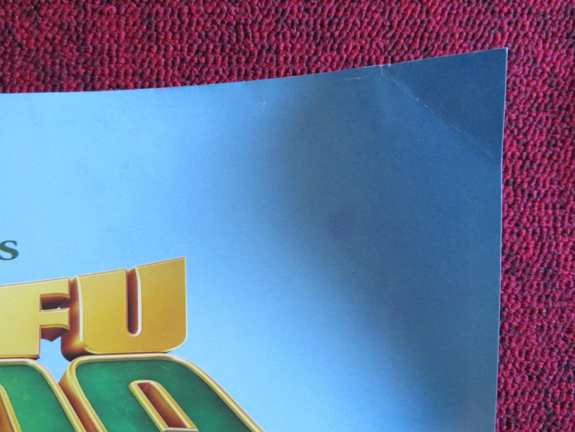 KUNG FU PANDA 3 UK QUAD (30"x 40") ROLLED POSTER JACK BLACK BRYAN CRANSTON 2016 Rendezvous Cinema Movie posters