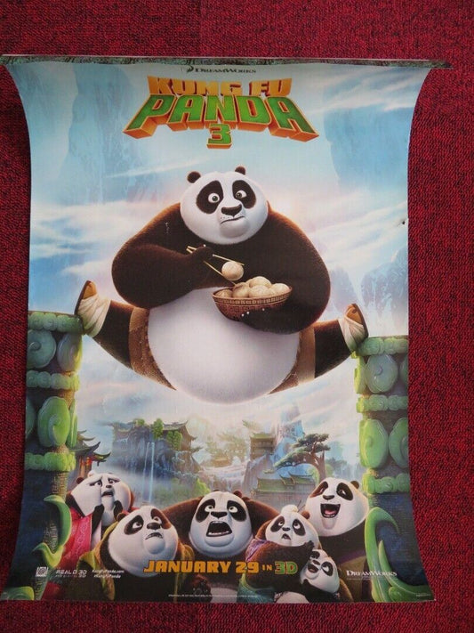 KUNG FU PANDA 3 U.S MINI (20"x 13.5") POSTER JACK BLACK BRYAN CRANSTON 2016 Movie posters