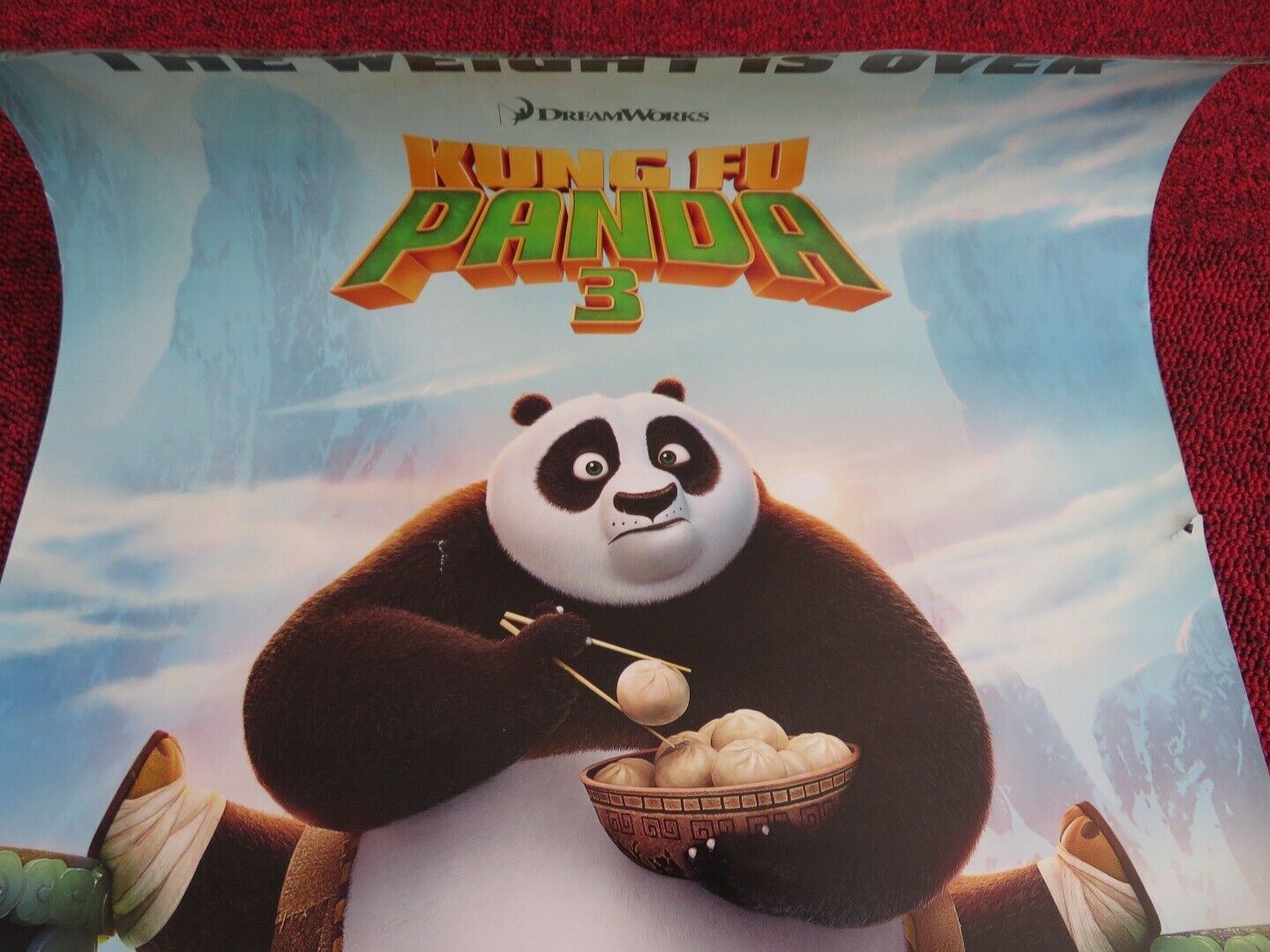 KUNG FU PANDA 3 U.S MINI (20"x 13.5") POSTER JACK BLACK BRYAN CRANSTON 2016 Movie posters