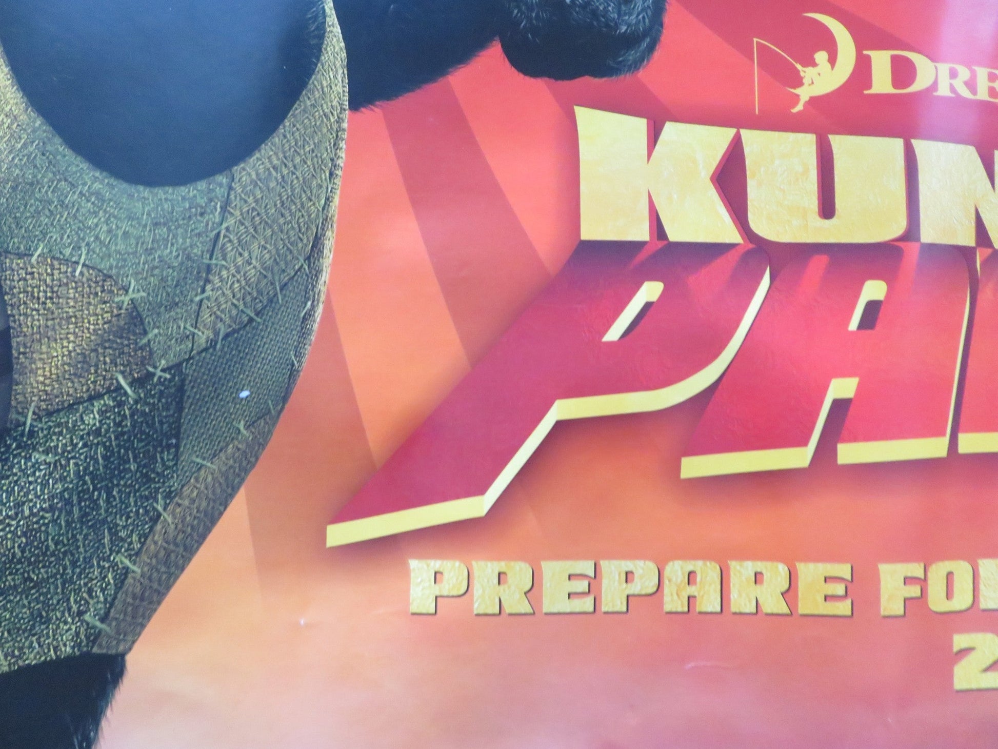 KUNG FU PANDA UK QUAD ROLLED POSTER JACK BLACK DUSTIN HOFFMAN 2008 Rendezvous Cinema Movie posters