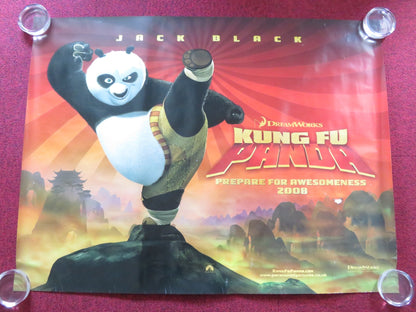 KUNG FU PANDA UK QUAD ROLLED POSTER JACK BLACK DUSTIN HOFFMAN 2008 Rendezvous Cinema Movie posters