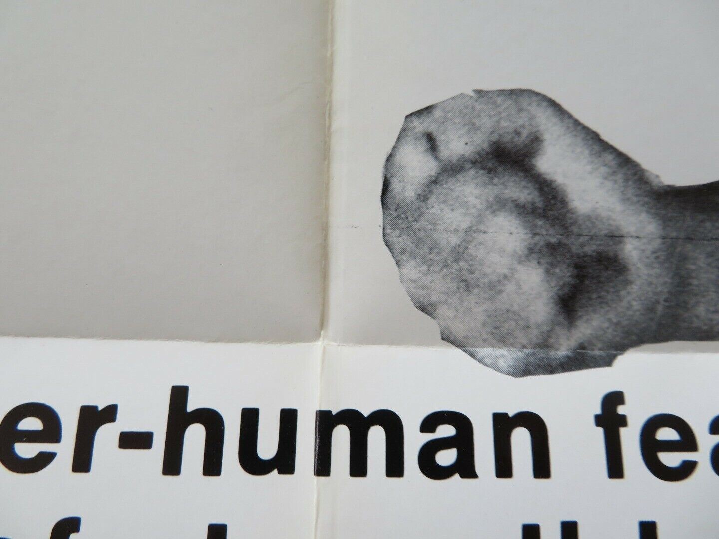 KUNG - FU'S HERO FOLDED US ONE SHEET POSTER (39"X26") CHEUNG LIK 1973 Movie posters