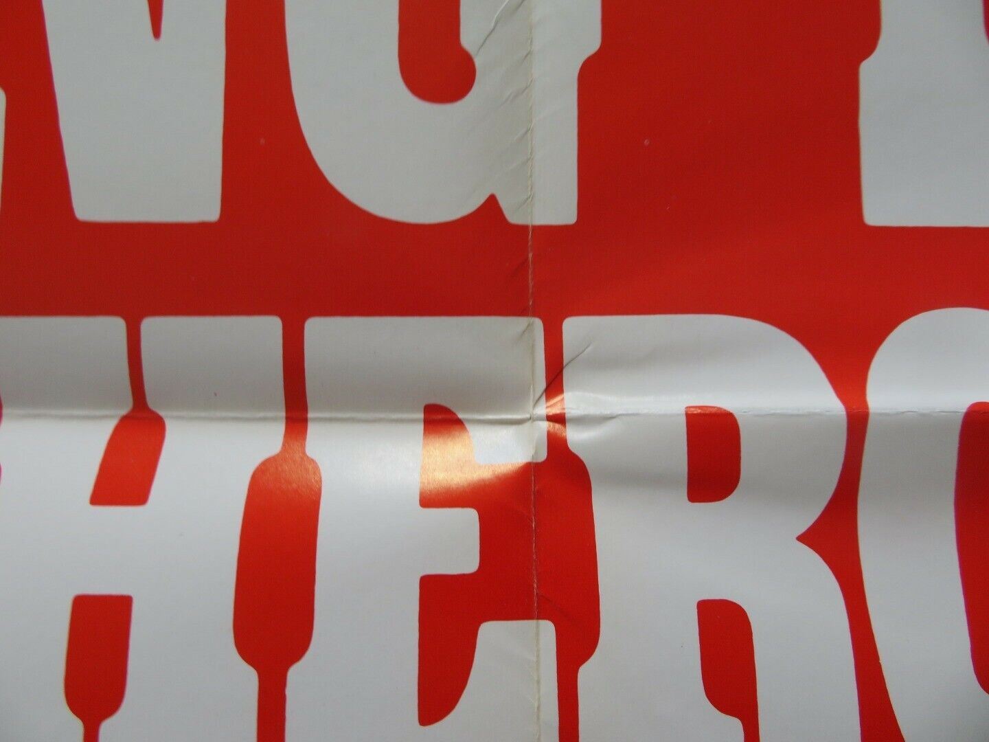 KUNG - FU'S HERO FOLDED US ONE SHEET POSTER (39"X26") CHEUNG LIK 1973 Movie posters