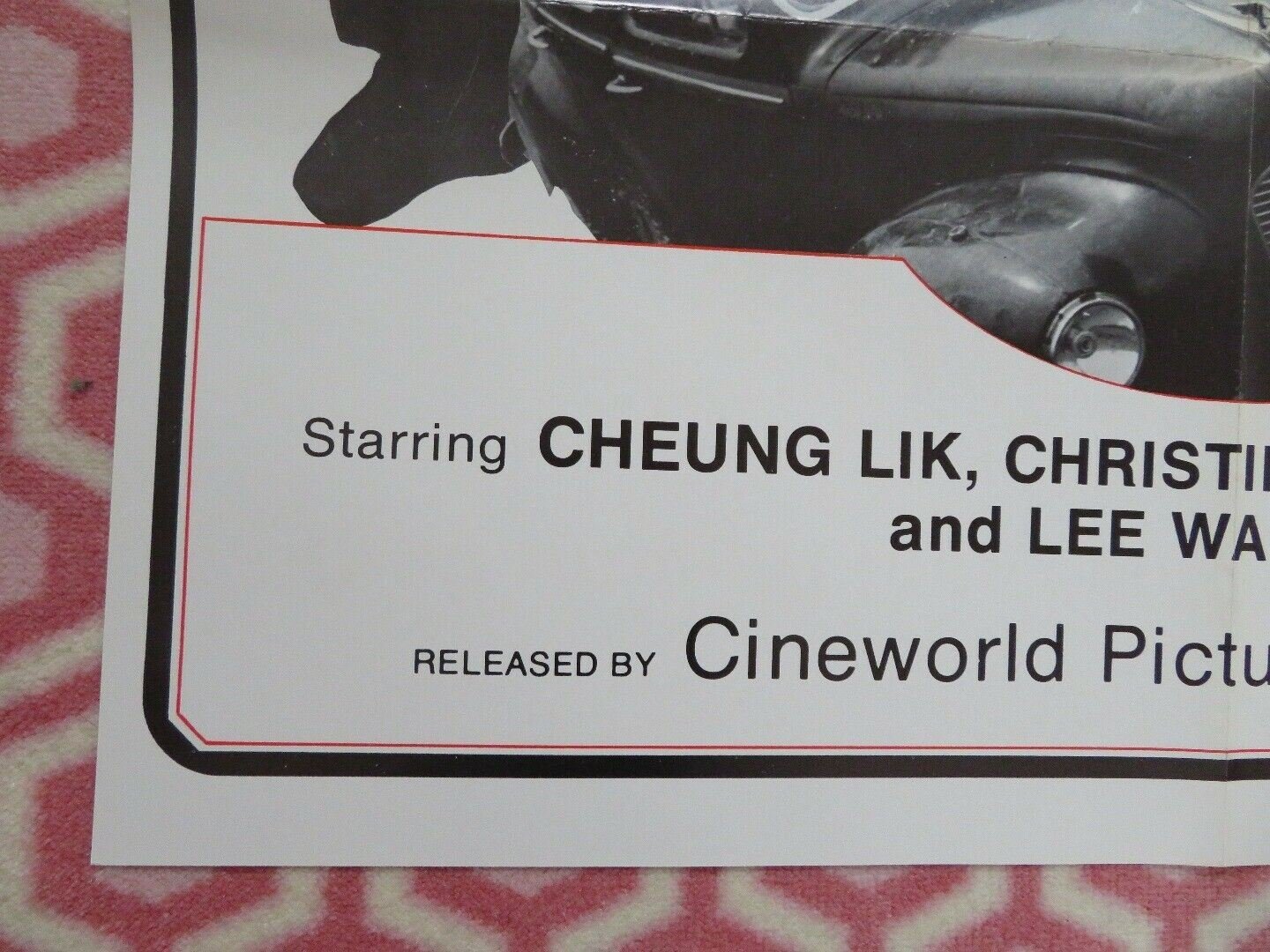 KUNG'S FU HERO US ONE SHEET POSTER CHEUNG LIK 1989 - Rendezvous Cinema