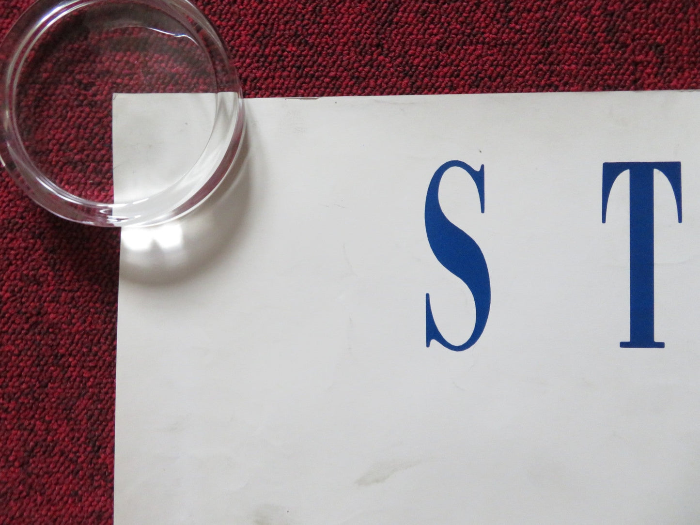 L. A. STORY UK QUAD (30"x 40") ROLLED POSTER STEVE MARTIN RICHARD E. GRANT 1991 Rendezvous Cinema Movie posters