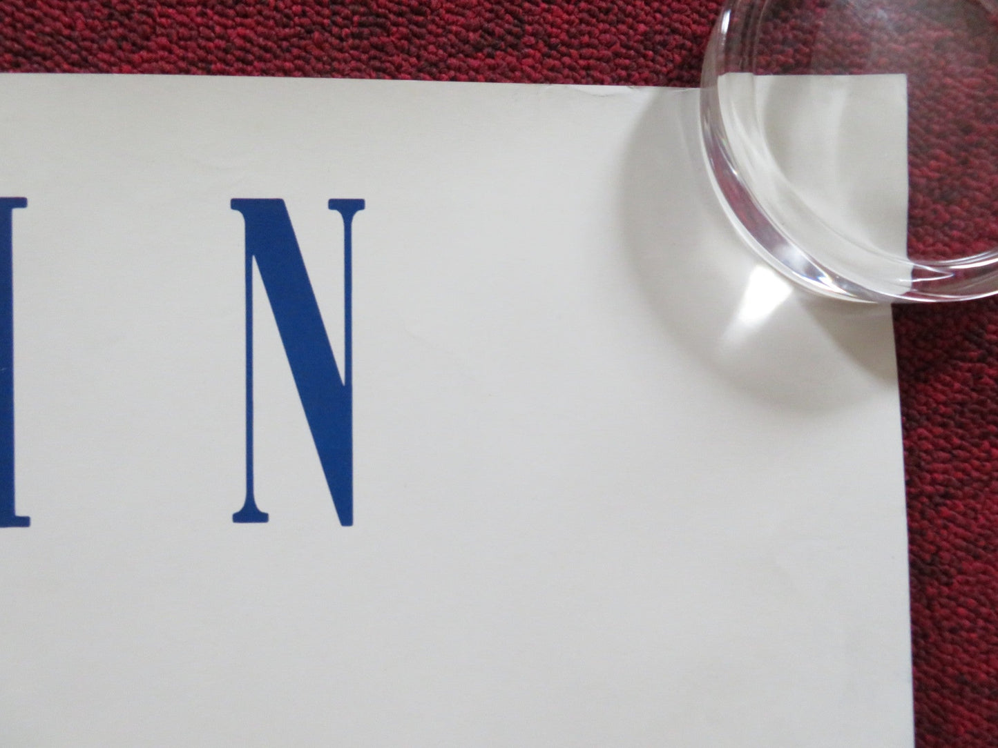 L. A. STORY UK QUAD (30"x 40") ROLLED POSTER STEVE MARTIN RICHARD E. GRANT 1991 Rendezvous Cinema Movie posters