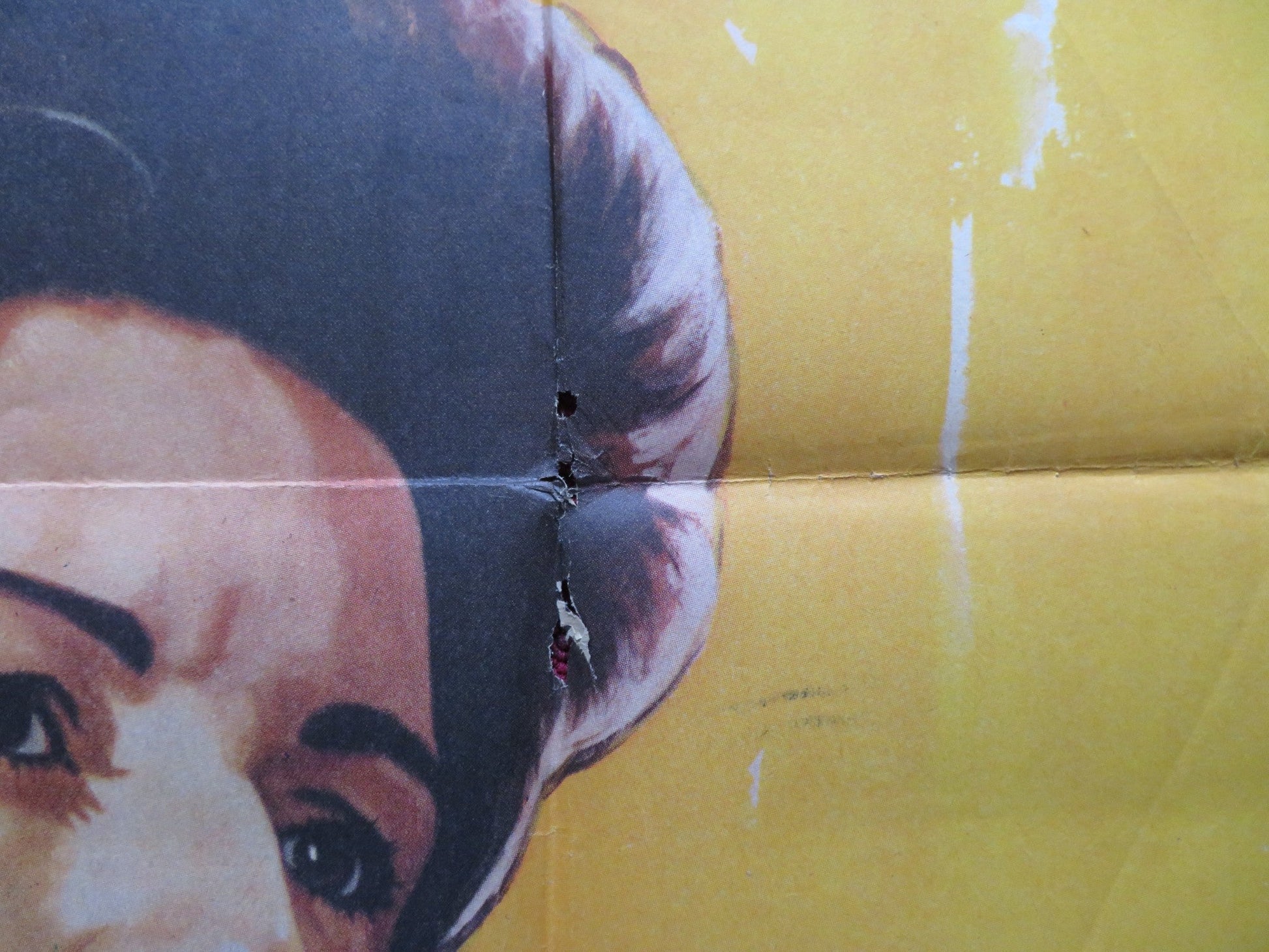 LA AGONIA DE SER MADRE / AGONY TO BE A MOTHER FOLDED MEXICAN POSTER LOPEZ 1970 Rendezvous Cinema Movie posters