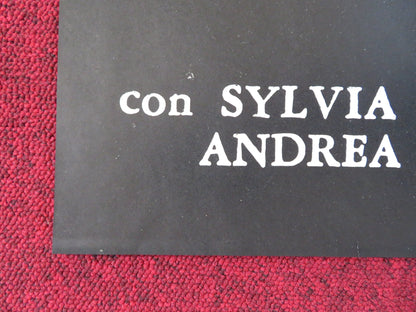 LA AMANTE MISTERIOSA FOLDED COLUMBIAN POSTER RUTGER HAUER SYLVIA KRISTEL 1978 Rendezvous Cinema Movie posters