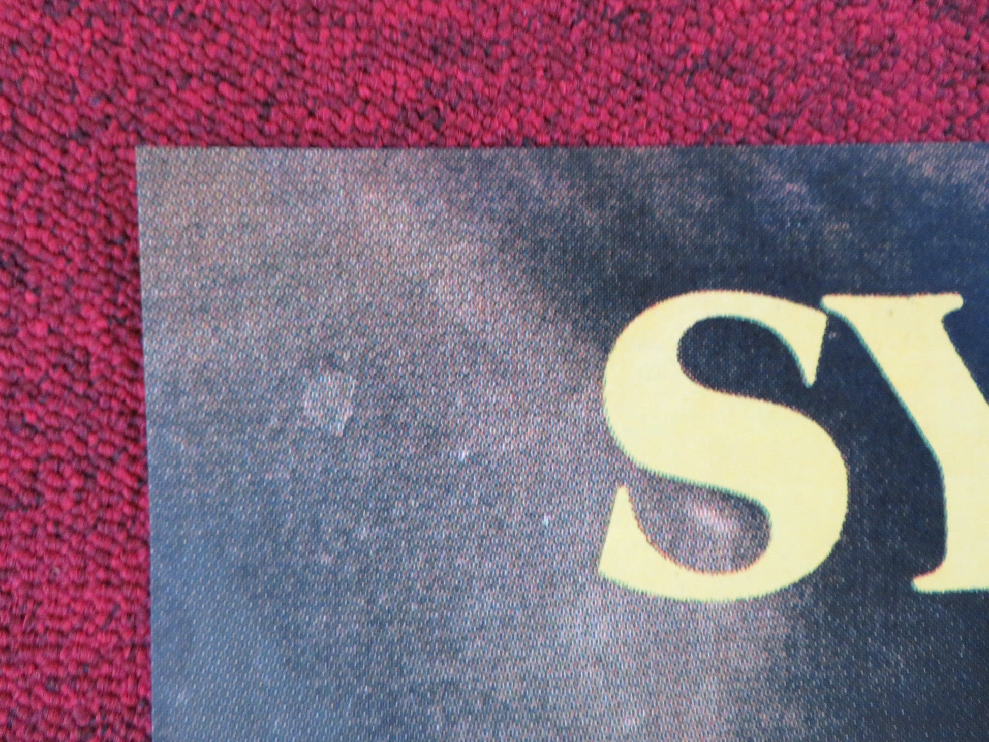 LA AMANTE MISTERIOSA FOLDED COLUMBIAN POSTER RUTGER HAUER SYLVIA KRISTEL 1978 Rendezvous Cinema Movie posters