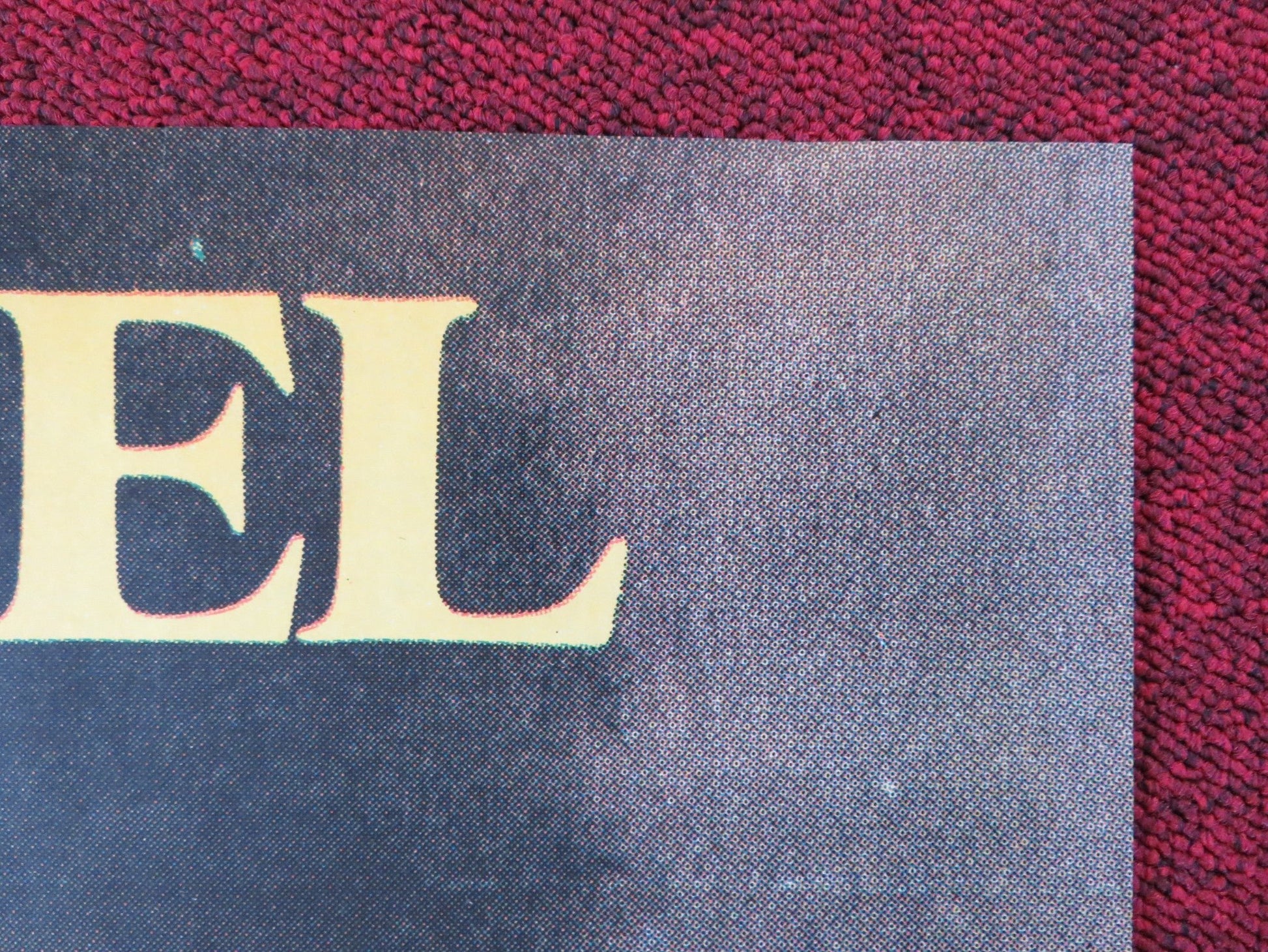 LA AMANTE MISTERIOSA FOLDED COLUMBIAN POSTER RUTGER HAUER SYLVIA KRISTEL 1978 Rendezvous Cinema Movie posters