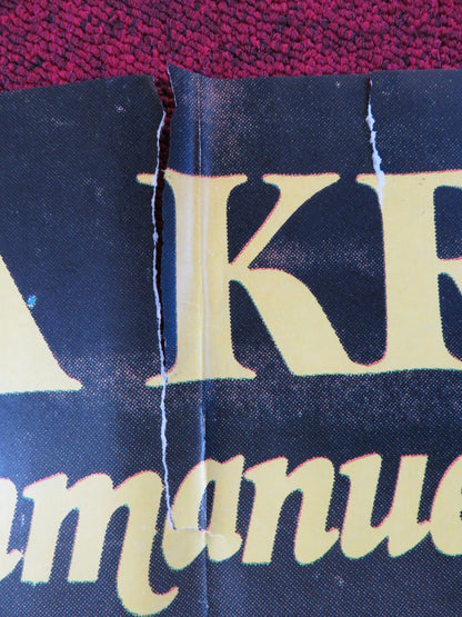 LA AMANTE MISTERIOSA FOLDED COLUMBIAN POSTER RUTGER HAUER SYLVIA KRISTEL 1978 Rendezvous Cinema Movie posters