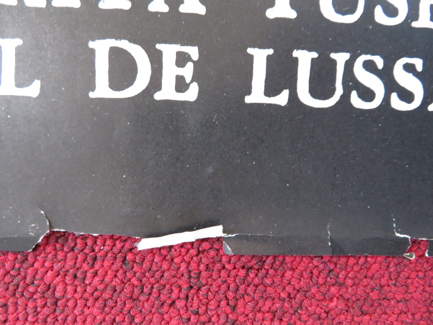 LA AMANTE MISTERIOSA FOLDED COLUMBIAN POSTER RUTGER HAUER SYLVIA KRISTEL 1978 Rendezvous Cinema Movie posters