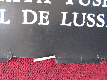 LA AMANTE MISTERIOSA FOLDED COLUMBIAN POSTER RUTGER HAUER SYLVIA KRISTEL 1978 Rendezvous Cinema Movie posters