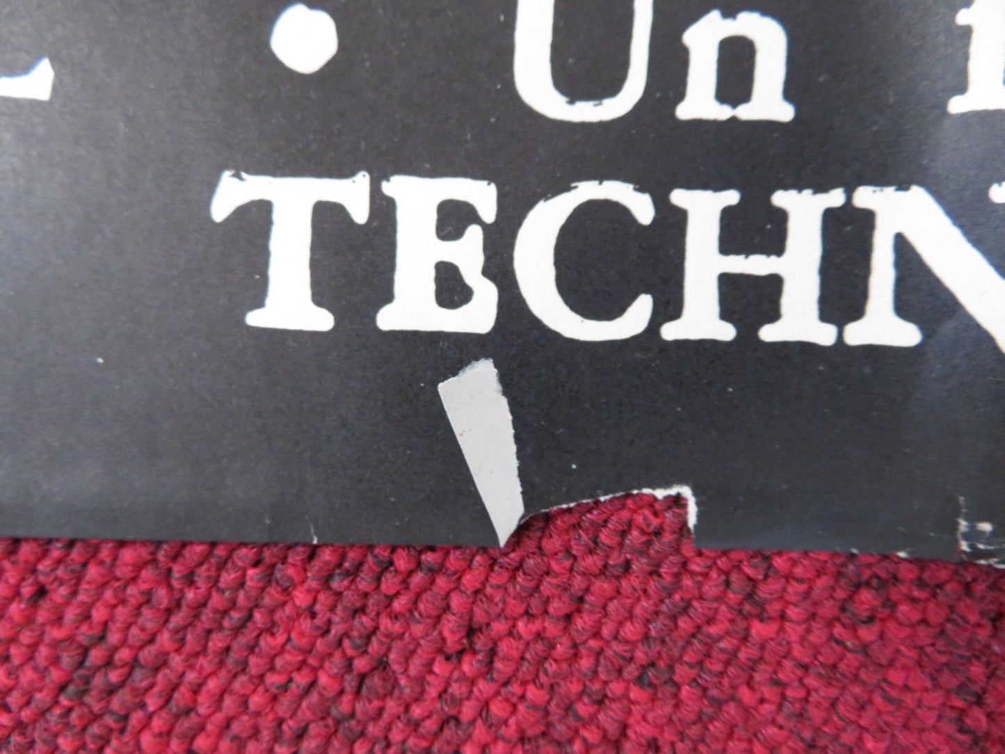 LA AMANTE MISTERIOSA FOLDED COLUMBIAN POSTER RUTGER HAUER SYLVIA KRISTEL 1978 Rendezvous Cinema Movie posters