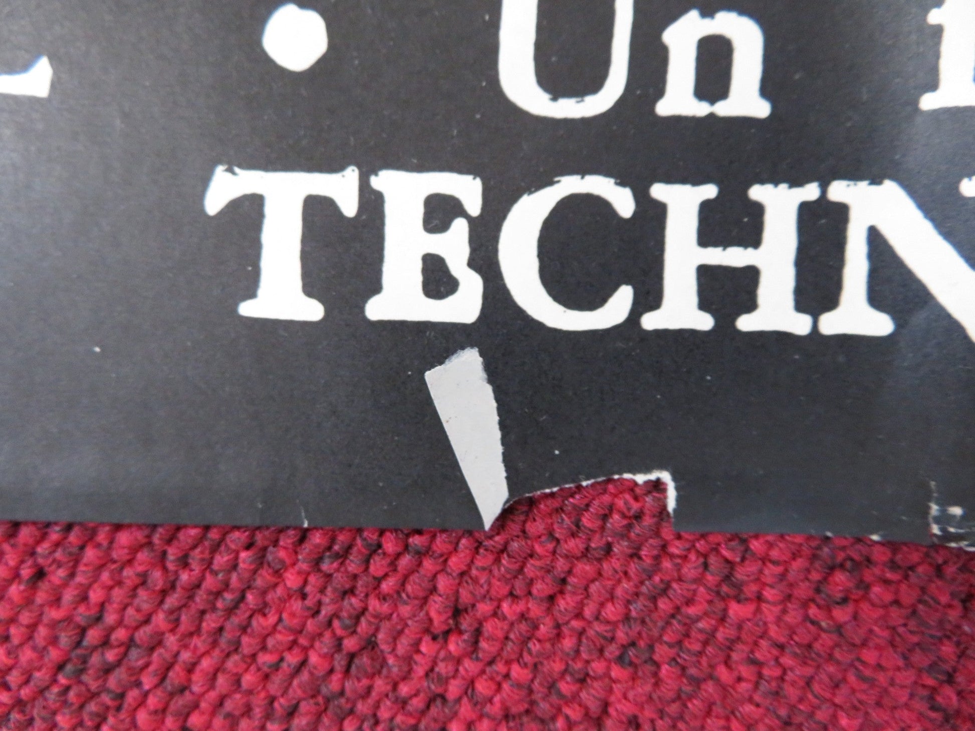 LA AMANTE MISTERIOSA FOLDED COLUMBIAN POSTER RUTGER HAUER SYLVIA KRISTEL 1978 Rendezvous Cinema Movie posters