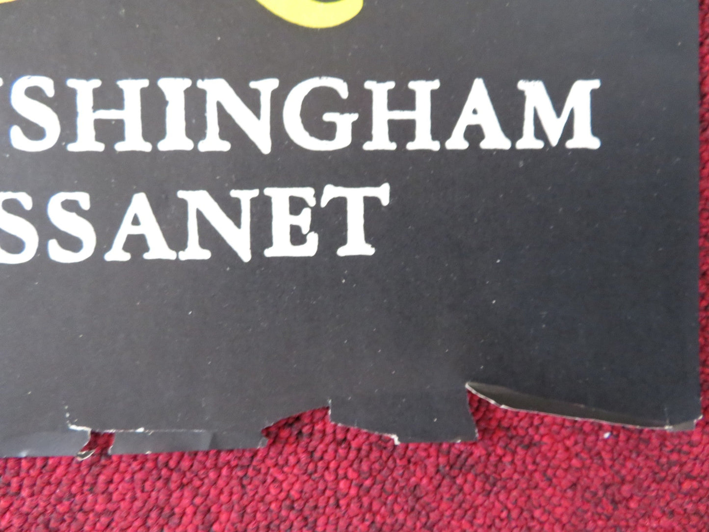 LA AMANTE MISTERIOSA FOLDED COLUMBIAN POSTER RUTGER HAUER SYLVIA KRISTEL 1978 Rendezvous Cinema Movie posters