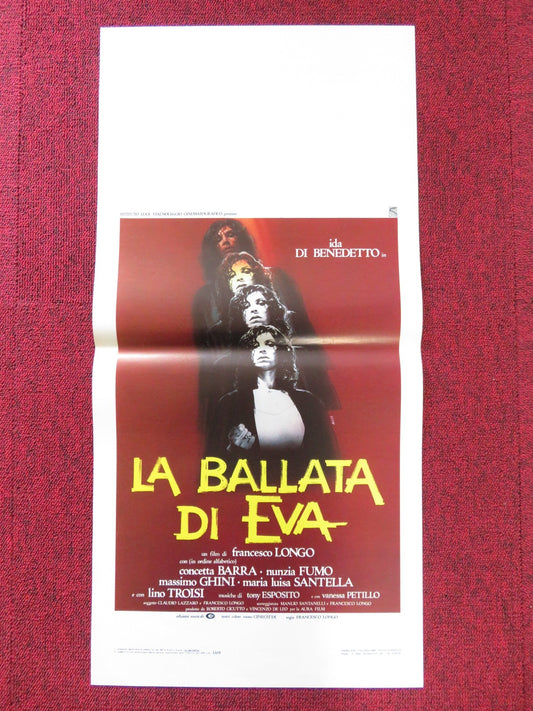 LA BALLATA DI EVA ITALIAN LOCANDINA POSTER IDA DI BENEDETTO 1985 Rendezvous Cinema Movie posters