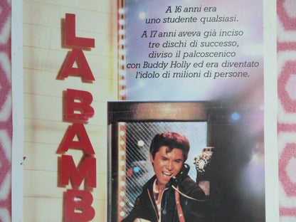 LA BAMBA ITALIAN LOCANDINA (27.5"x 13") POSTER LOU DIAMOND PHILLIPS 1987 Movie posters
