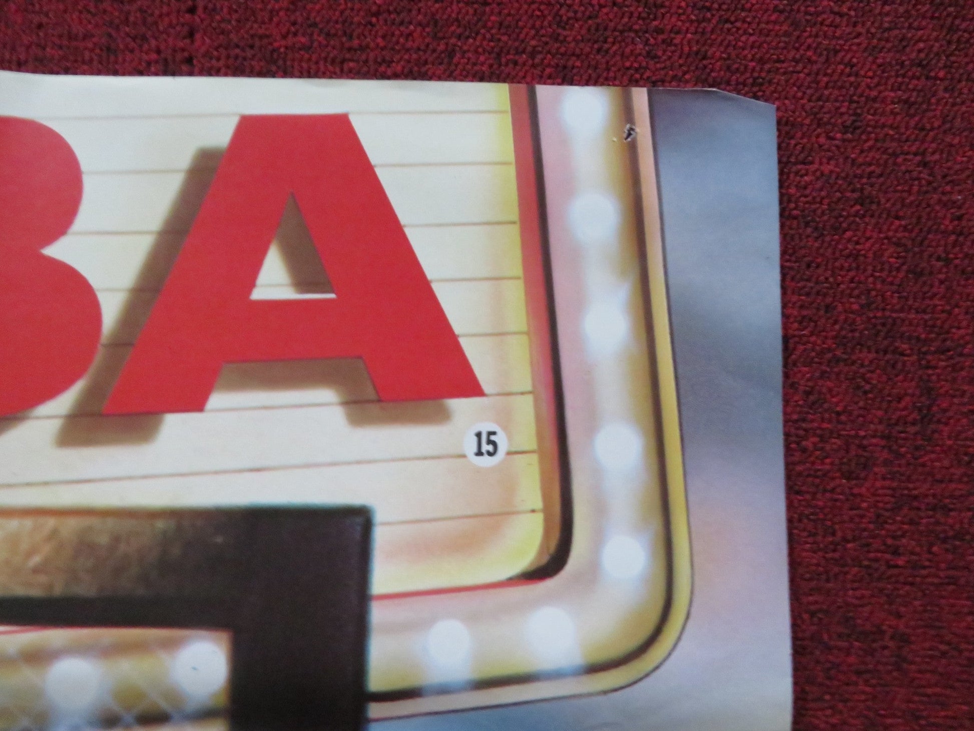 LA BAMBA UK QUAD POSTER FOLDED LOU DIAMOND PHILLIPS ESAI MORALES 1987 Rendezvous Cinema Movie posters