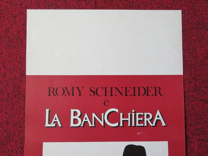 LA BANCHIERA / The Lady Banker ITALIAN LOCANDINA (27.5"x12.5") POSTER 1980 Movie posters