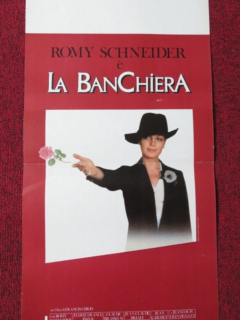 LA BANCHIERA / The Lady Banker ITALIAN LOCANDINA (27.5"x12.5") POSTER 1980 Movie posters