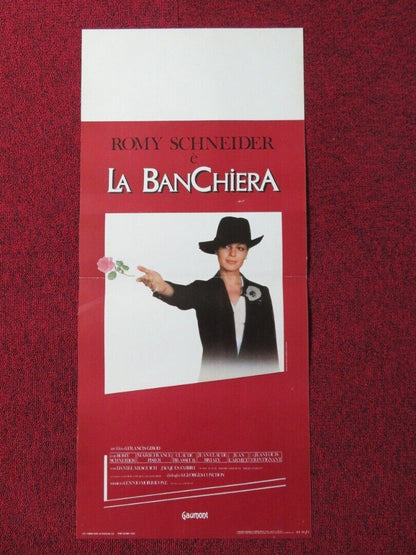 LA BANCHIERA / The Lady Banker ITALIAN LOCANDINA (27.5"x12.5") POSTER 1980 Movie posters
