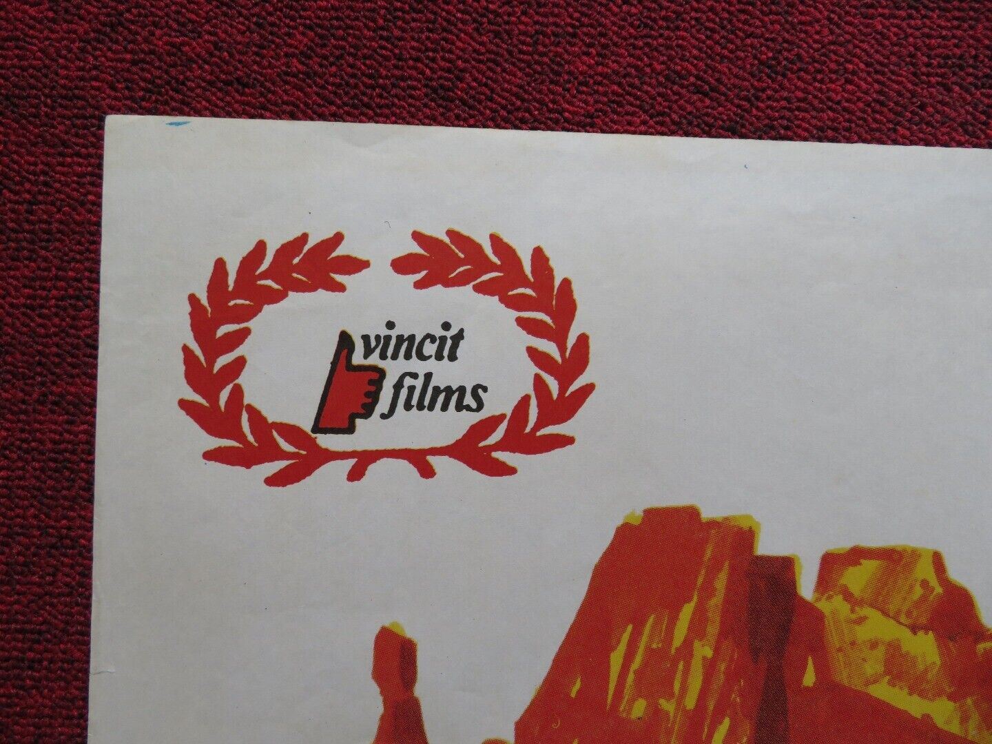 LA BATALLA DE LAS COLINAS DEL WHISKY UNKNOWN ROLLED POSTER BURT LANCASTER 1965 Movie posters