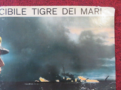 LA BATTAGLIA DI RIO DELLA PLATA - A ITALIAN FOTOBUSTA POSTER JOHN GREGSON 1956 Movie posters