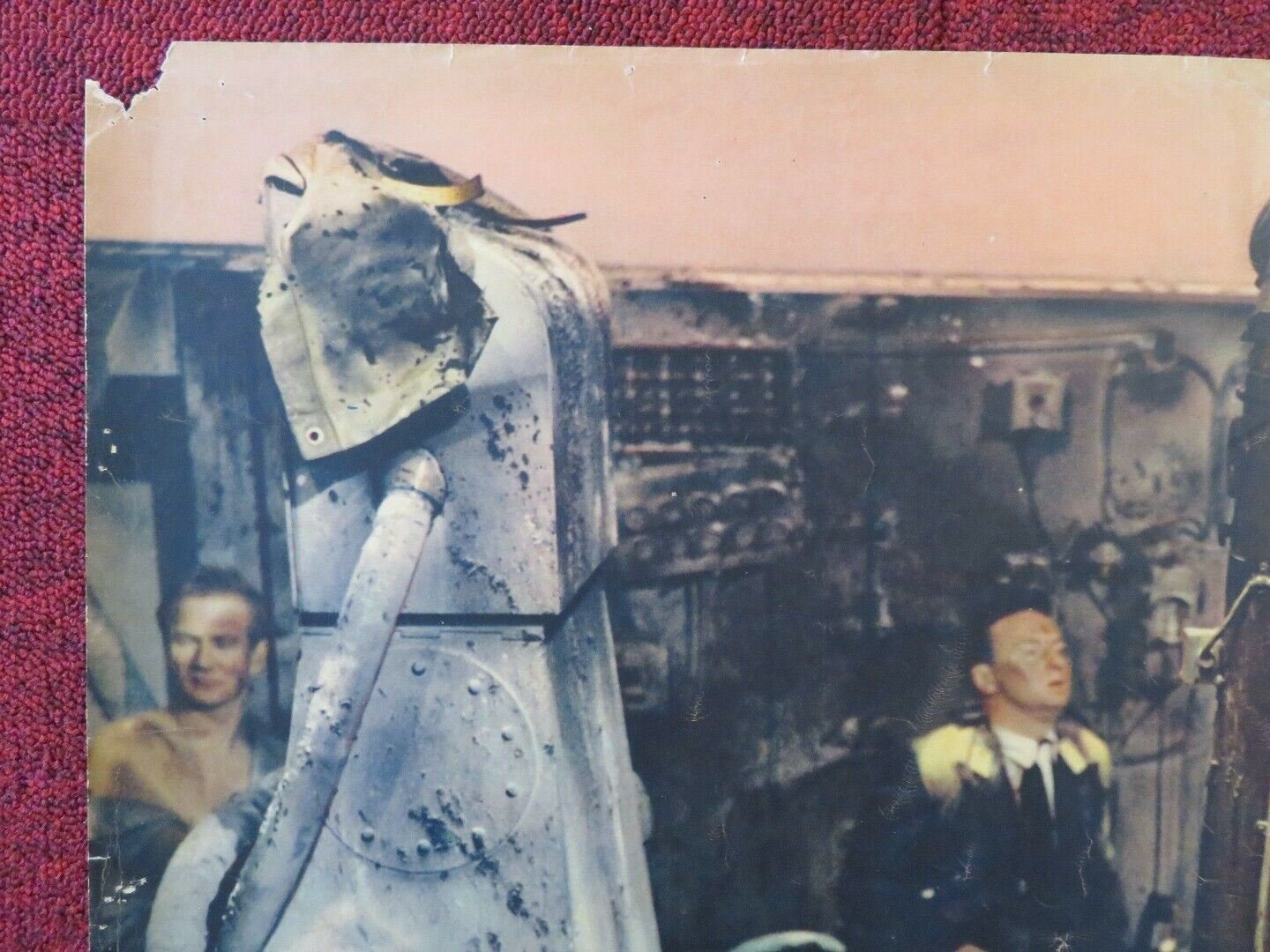 LA BATTAGLIA DI RIO DELLA PLATA - B ITALIAN FOTOBUSTA POSTER ANTHONY QUAYLE 1956 Movie posters