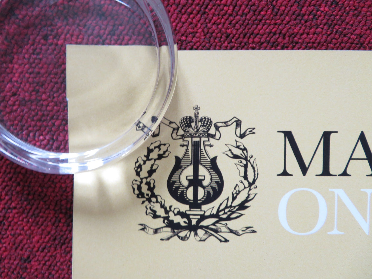 LA BAYADERE UK QUAD ROLLED POSTER VIKTORIA TERESHKINA 2010s Rendezvous Cinema Movie posters