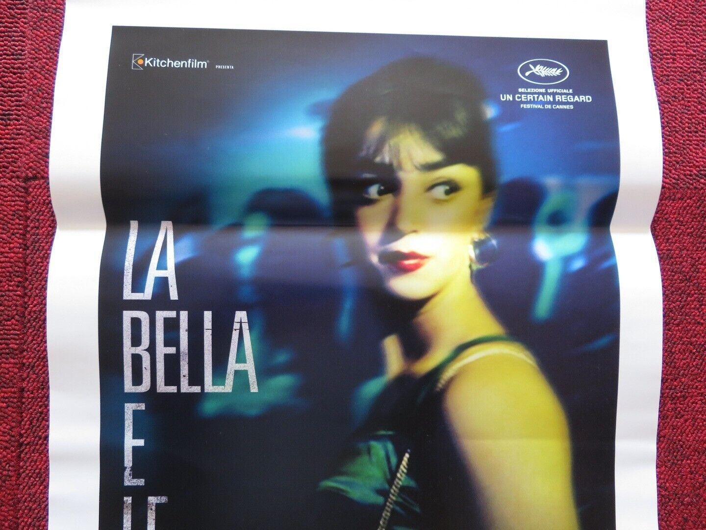 LA BELLA E LE BESTIE ITALIAN LOCANDINA (27.5"x13") POSTER MARIAM AL FERJANI 2017 Movie posters