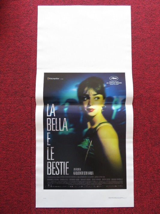 LA BELLA E LE BESTIE ITALIAN LOCANDINA (27.5"x13") POSTER MARIAM AL FERJANI 2017 Movie posters