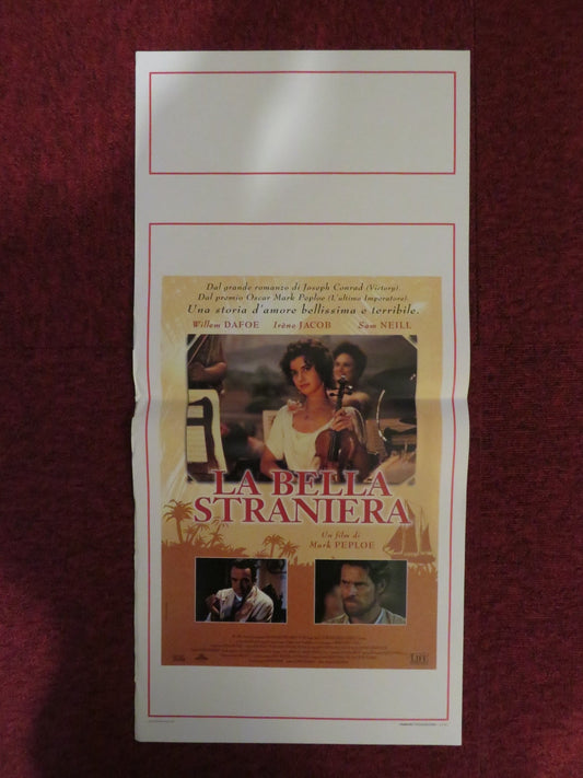 LA BELLA STRANIERA ITALIAN LOCANDINA POSTER WILLEM DAFOE SAM NEILL 1996 Rendezvous Cinema Movie posters