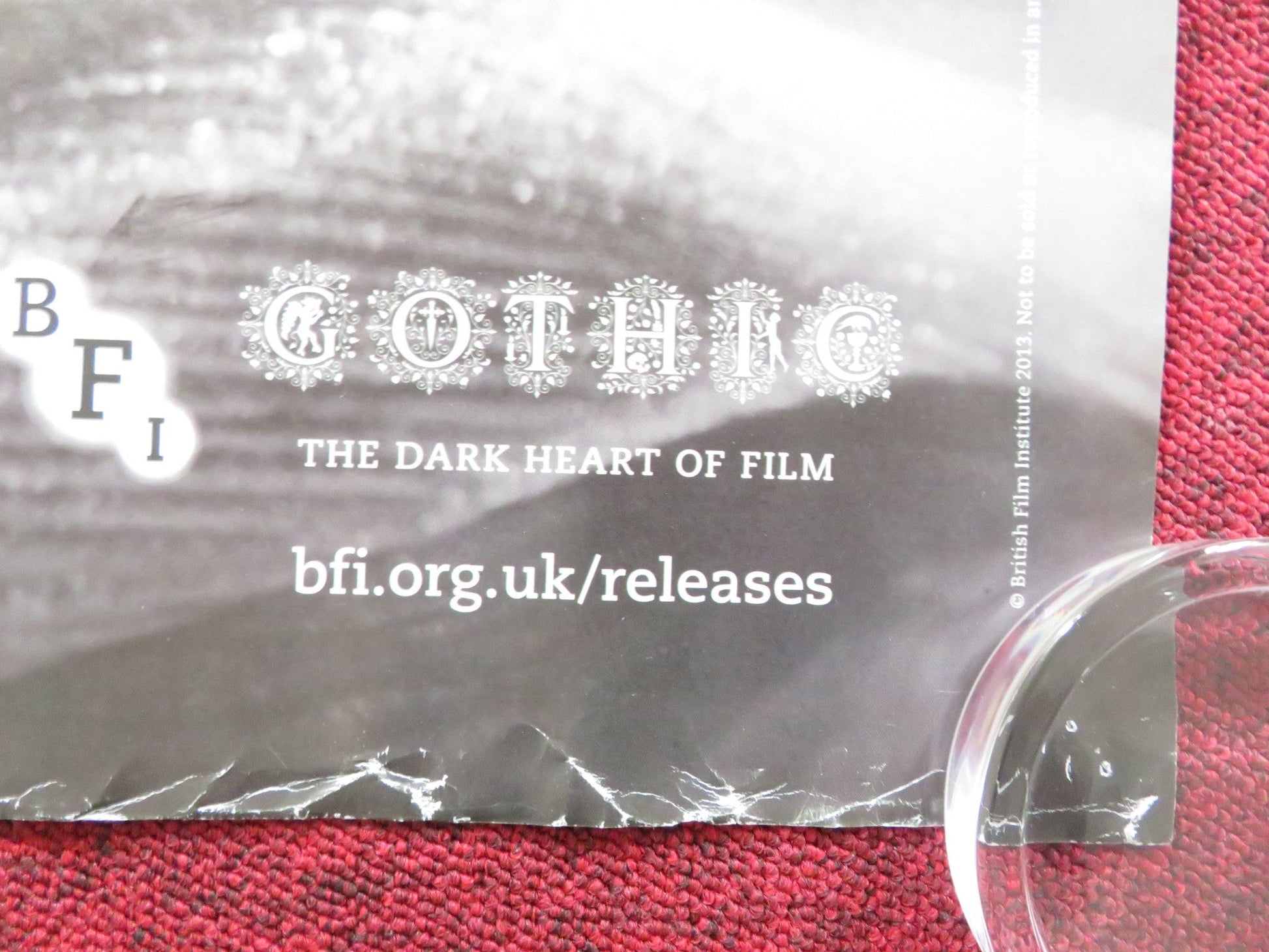 LA BELLE ET LA BETE UK QUAD (30"x 40") ROLLED POSTER JEAN COCTEAU BFI 2013 Rendezvous Cinema Movie posters