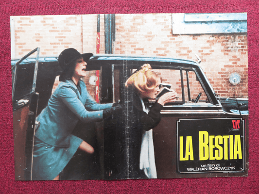 LA BESTIA / The Beast - B ITALIAN FOTOBUSTA POSTER WALERIAN BOROWCZYK 1975 Rendezvous Cinema Movie posters