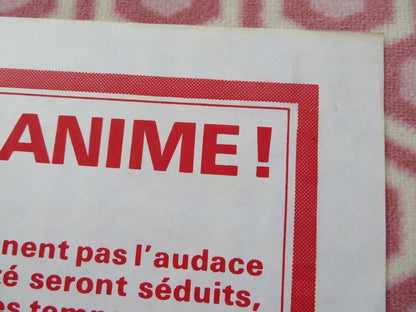 LA BETE/ The Beast FRENCH MOYENNE (29"x 23.5") POSTER WALERIAN BOROWCZYK 1975 Movie posters