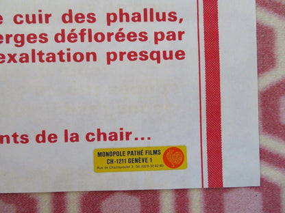 LA BETE/ The Beast FRENCH MOYENNE (29"x 23.5") POSTER WALERIAN BOROWCZYK 1975 Movie posters