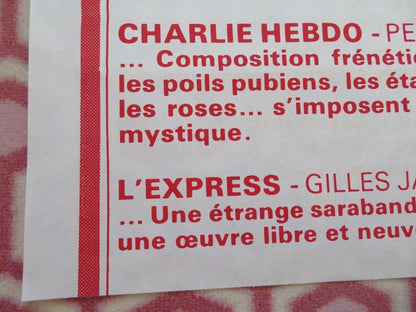 LA BETE/ The Beast FRENCH MOYENNE (29"x 23.5") POSTER WALERIAN BOROWCZYK 1975 Movie posters