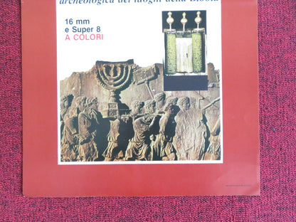 LA BIBBIA AVEVA RAGIONA ITALIAN LOCANDINA POSTER HAROLD REINL 1960s Rendezvous Cinema Movie posters