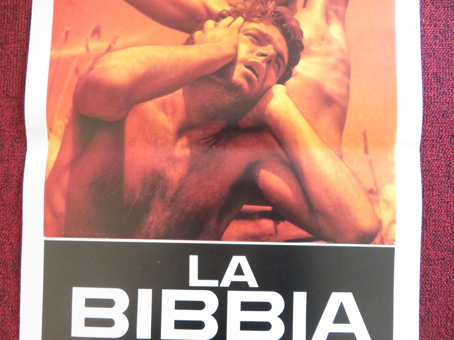 LA BIBBIA ITALIAN LOCANDINA POSTER MICHAEL PARKS RICHARD HARRIS 1966 Rendezvous Cinema Movie posters