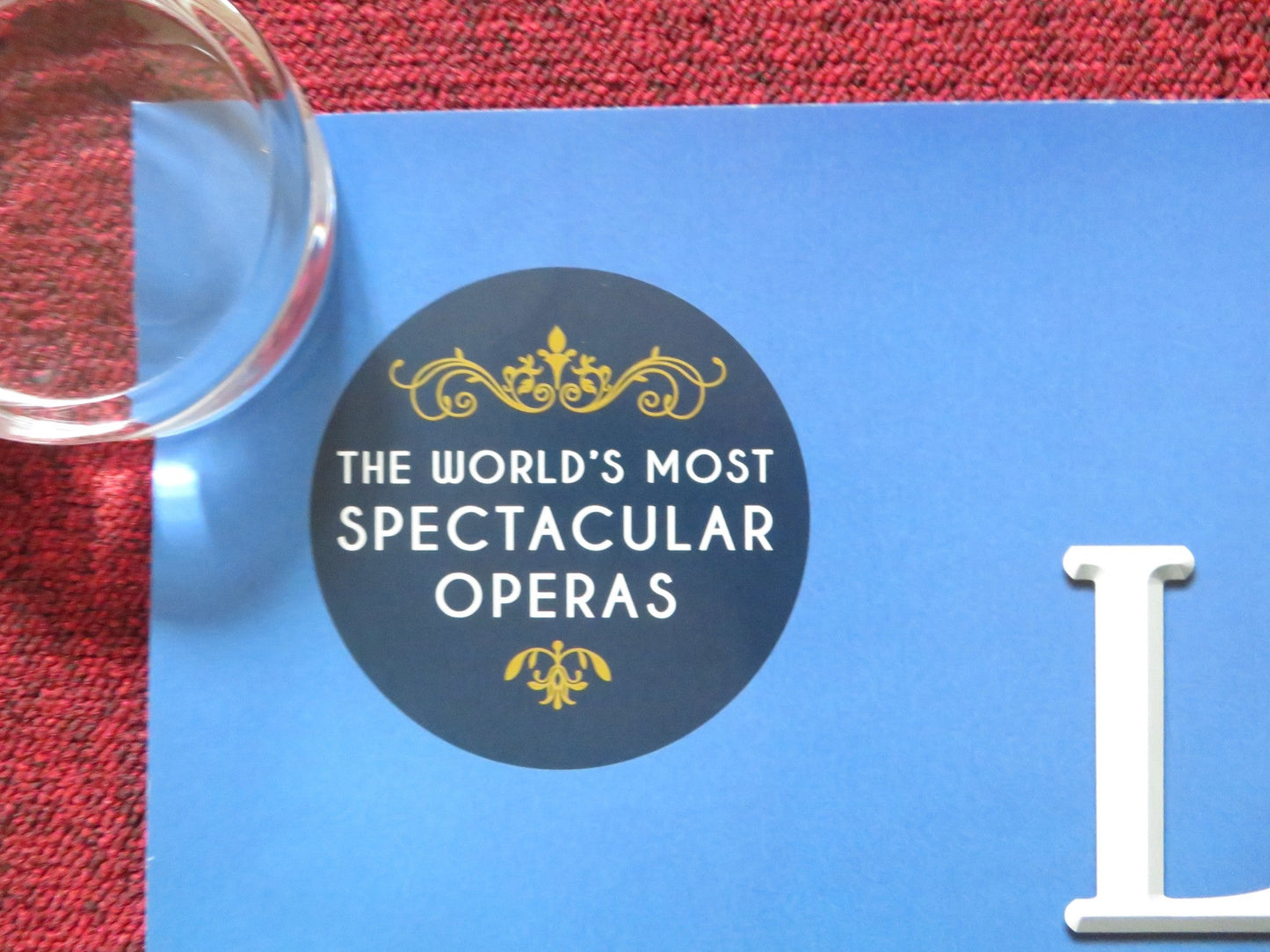 LA BOHEME: LIVE FROM TAORMINA UK QUAD (30"x 40") ROLLED POSTER 2017 Rendezvous Cinema Movie posters