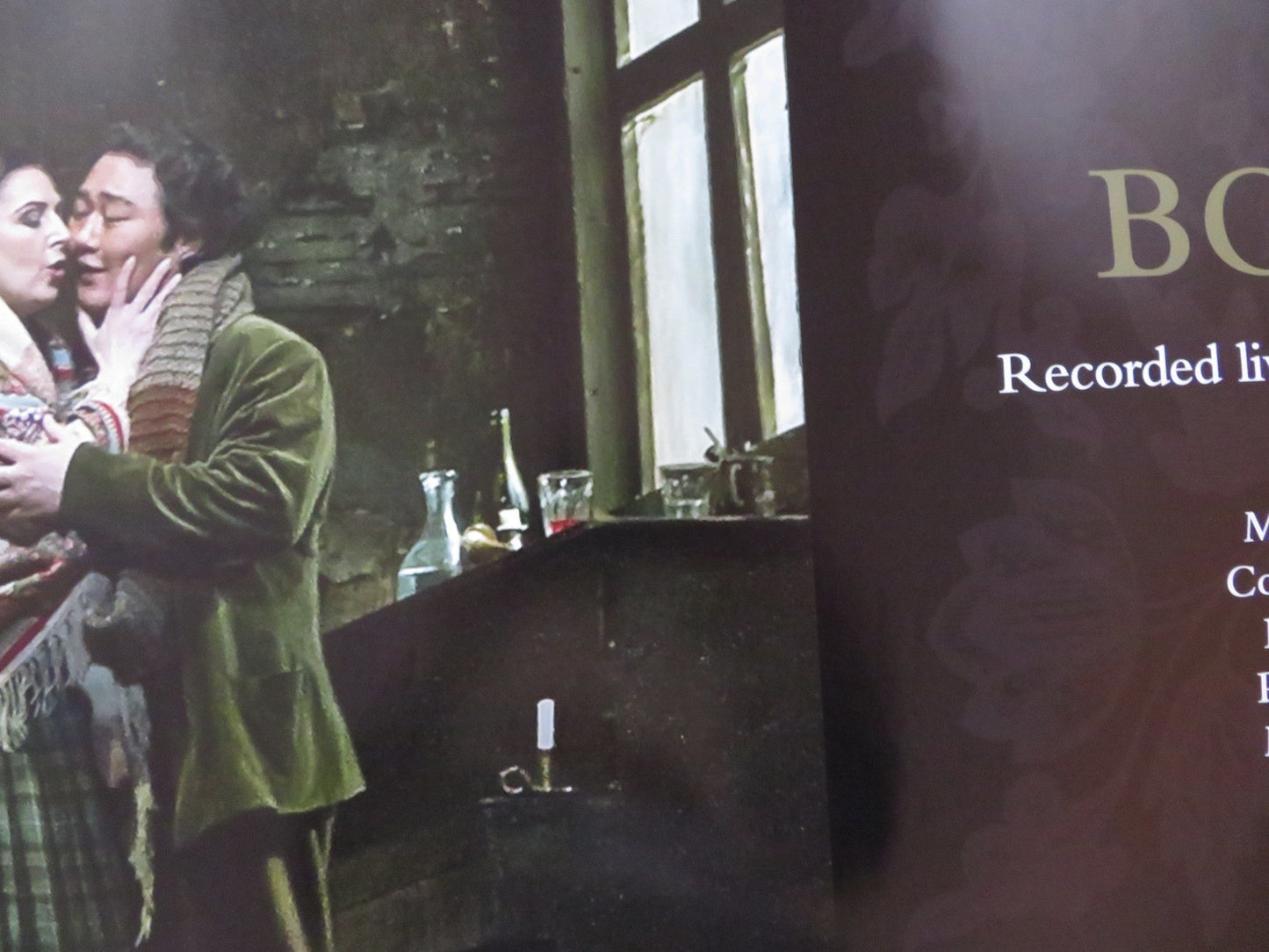 LA BOHEME RECORDED LIVE AT THE ROYAL... UK QUAD (30"x 40") ROLLED POSTER 2010 Rendezvous Cinema Movie posters